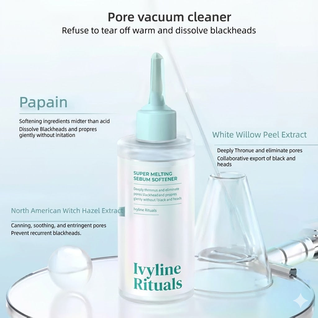 Ivyline Rituals Blackhead Water Export Liquid – Dissolves Blackheads, Shrinks Pores & Clears Acne-Prone Skin